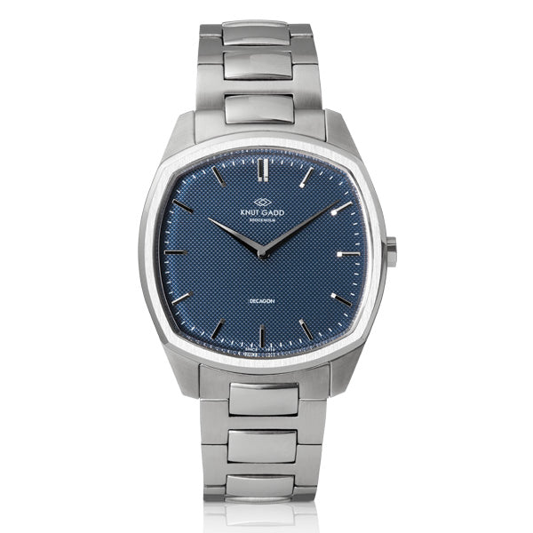 Decagon | Steel | Blue Steel bracelet – Knut Gadd