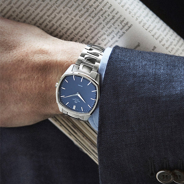 Decagon | Steel | Blue Steel bracelet – Knut Gadd