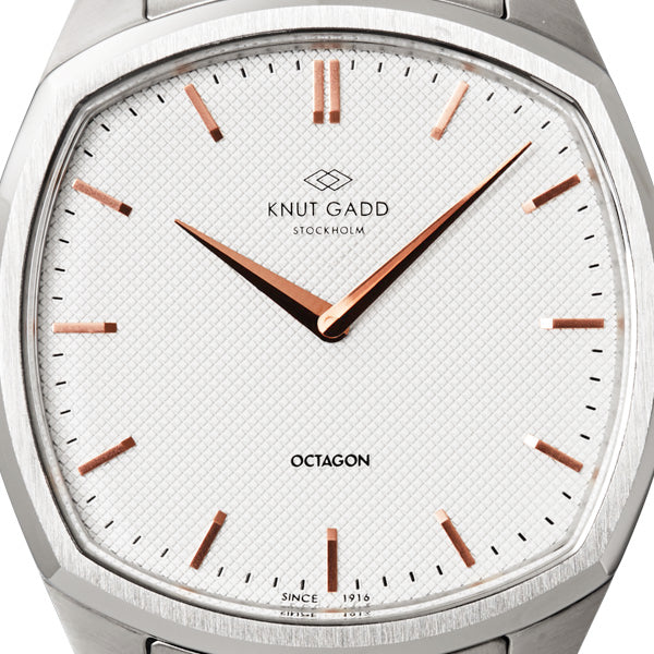 Octagon |  Steel | White Stainless steel